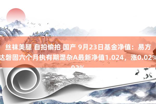 丝袜美腿 自拍偷拍 国产 9月23日基金净值：易方达磐固六个月执有期混杂A最新净值1.024，涨0.02%