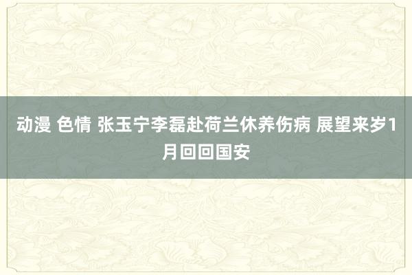 动漫 色情 张玉宁李磊赴荷兰休养伤病 展望来岁1月回回国安